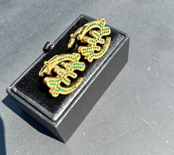 Gold Gye Nyame Cufflinks