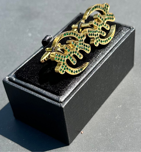 Gold Gye Nyame Cufflinks