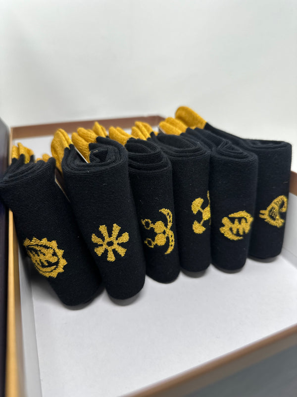 6 Pack Black Bundle
