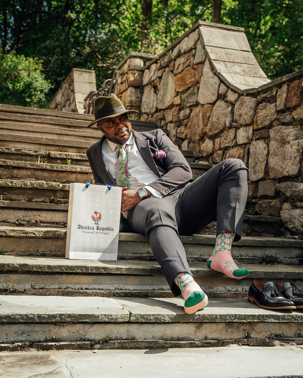 ["Ghanaian Adinkra Symbols Socks & Accessories Online]-Adinkra Republic
