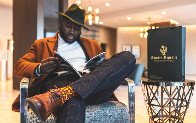 ["Ghanaian Adinkra Symbols Socks & Accessories Online]-Adinkra Republic