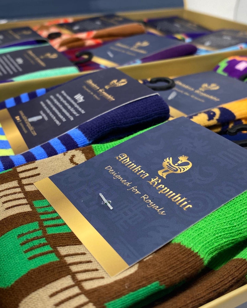 ["Ghanaian Adinkra Symbols Socks & Accessories Online]-Adinkra Republic