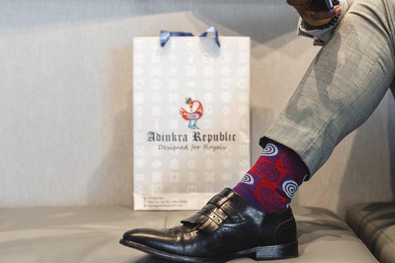 ["Ghanaian Adinkra Symbols Socks & Accessories Online]-Adinkra Republic