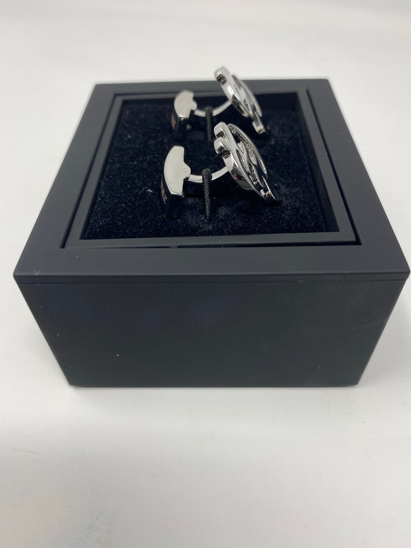 Gye Nyame Silver Cufflinks