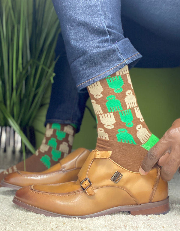 ["Ghanaian Adinkra Symbols Socks & Accessories Online]-Adinkra Republic